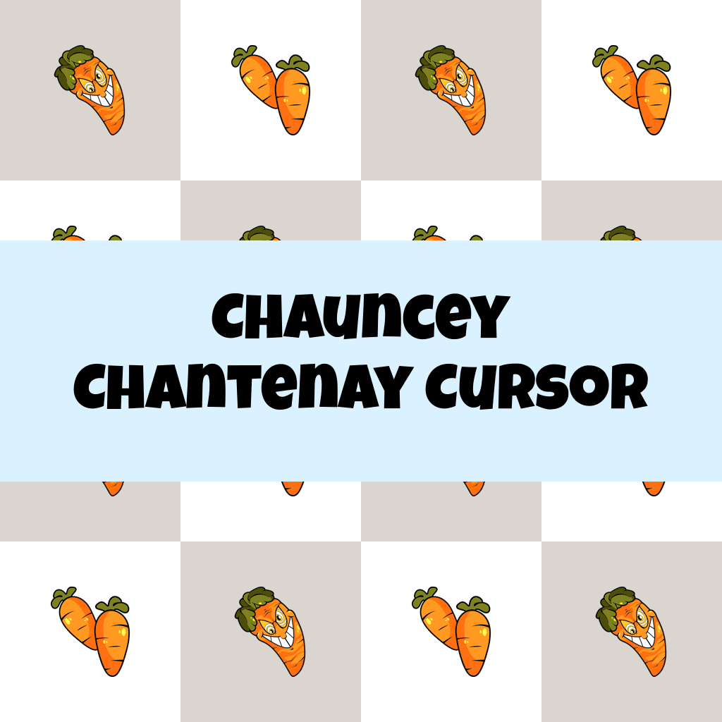 Preview Chauncey Chantenay cursor custom cursor pack